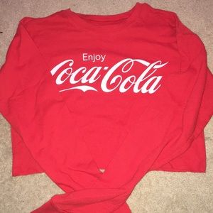 Coca-Cola cropped long sleeve
